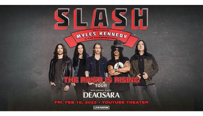 TOUR ANNOUNCEMENT: Dead Sara & Slash